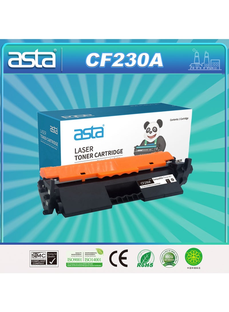 ASTA CF230A 30A CRG-051 Compatible Toner For HP Canon LaserJet Pro M203 MFP M227 Ultra M206dn MFP M230sdn M230fdw LBP161dn LBP162dw LBP162dwKG MF263dn MF264dw MF266dn MF267dw MF269dw Printer - Image 1